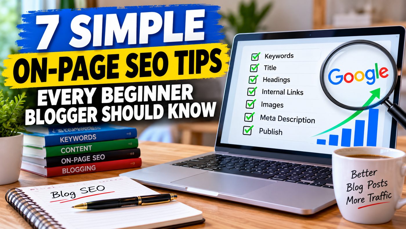 7 simple on-page SEO tips for beginner bloggers